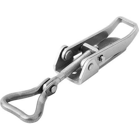 Kipp Adjustable Latches with a movable hook clamp Style A K0050.1421122